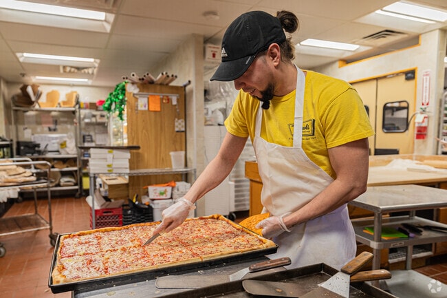 Tripoli is a favorite pizza spot for locals of Downtown Methuen.