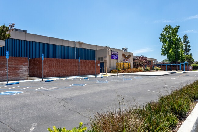 The Sierra Middle School provides a positive and nurturing environment in Magnolia Center.