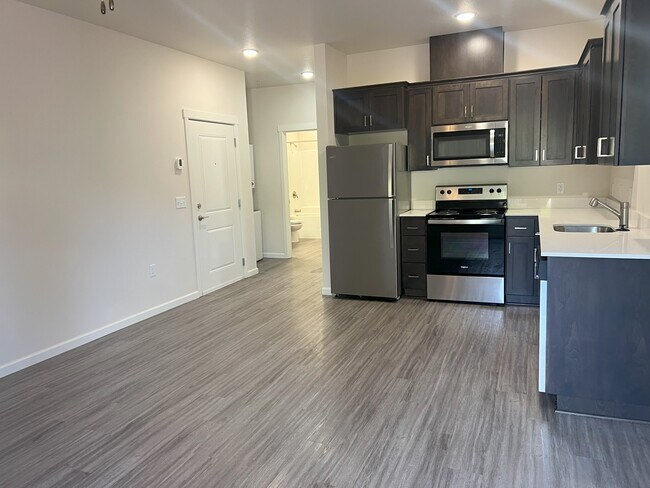 Kitchen, Dining, Living