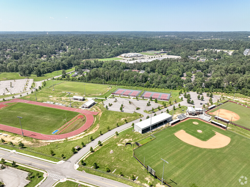 Lakeside Middle School  athletic fields in Augusta, GA.
