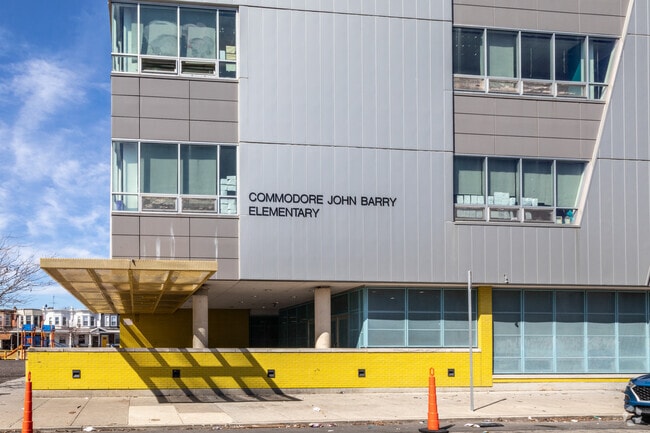 The Commodore John Barry Elementary School is located in the Haddington neighborhood.