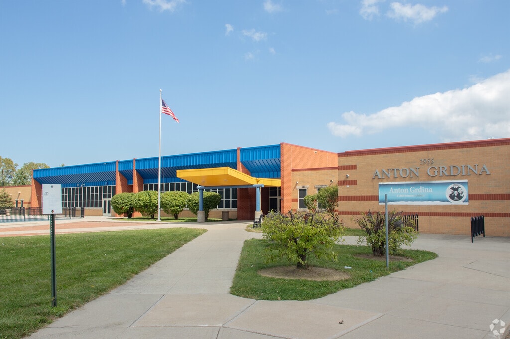 Anton Grdina provides education in the neighborhood of 
Kinsman