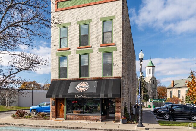 Steamworks Coffee is a well-regarded cafe in downtown Lockport.