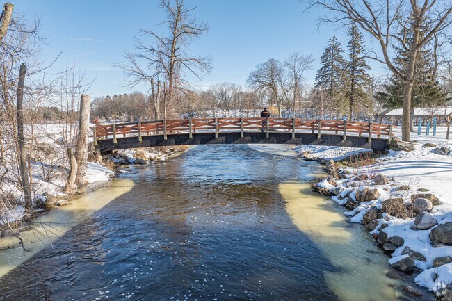 Cedarburg residents can enjoy the beautiful views at Cedar Creek Park.