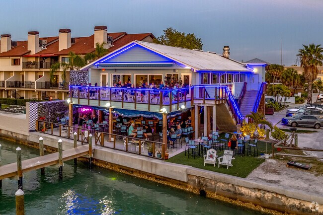 Have a romantic night out for dinner at Buoy's Waterfront Bar & Grill.