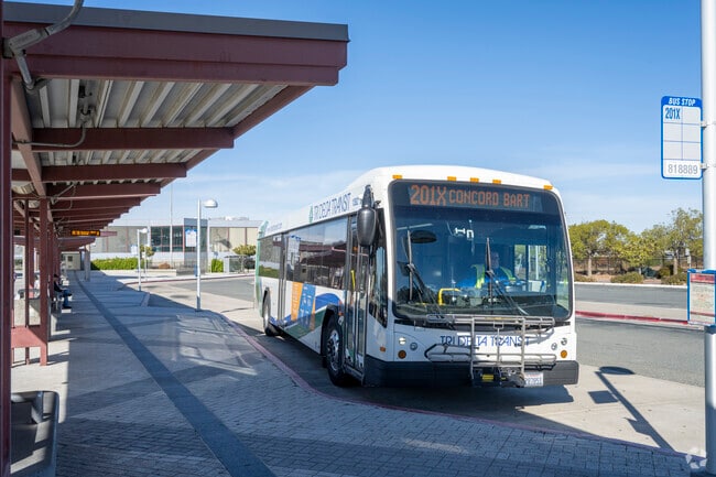 BART connects Bay Point West to the greater Bay Area.