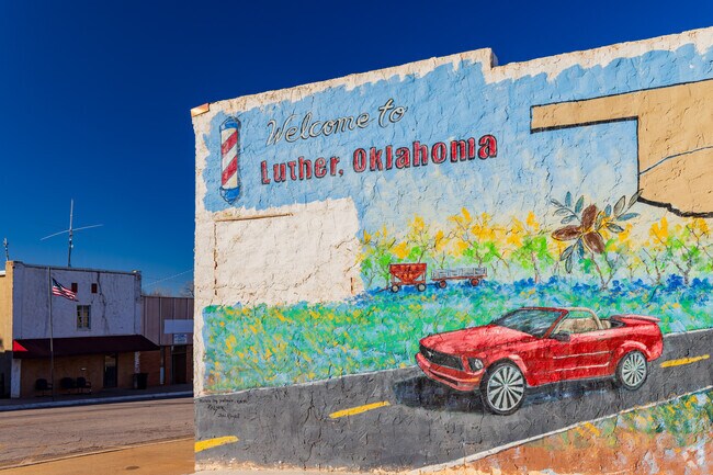The welcome drawing of the Luther is a art-like decor.