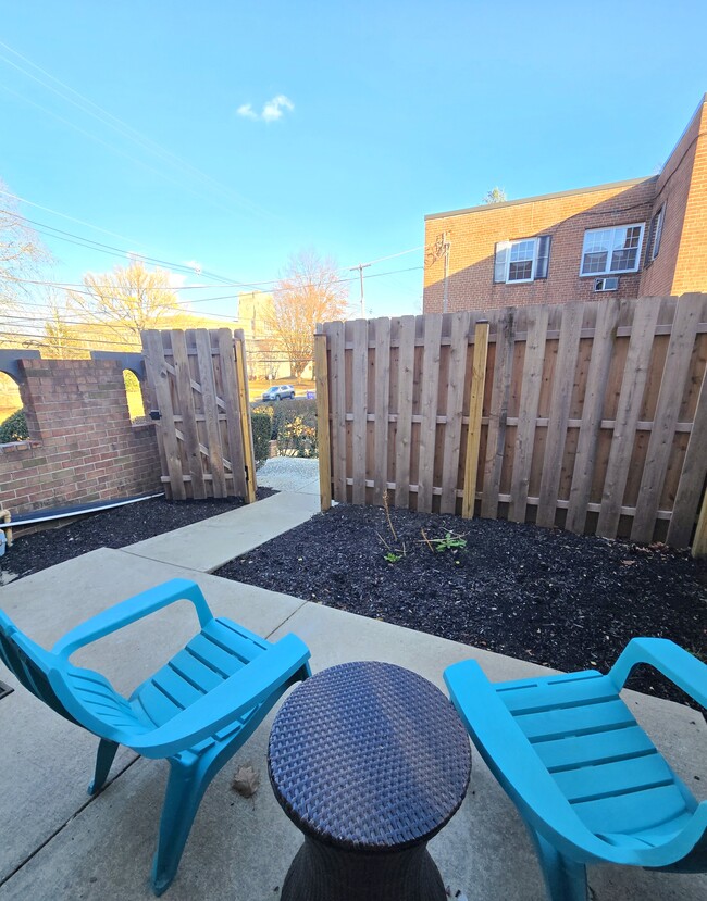 Private yard
