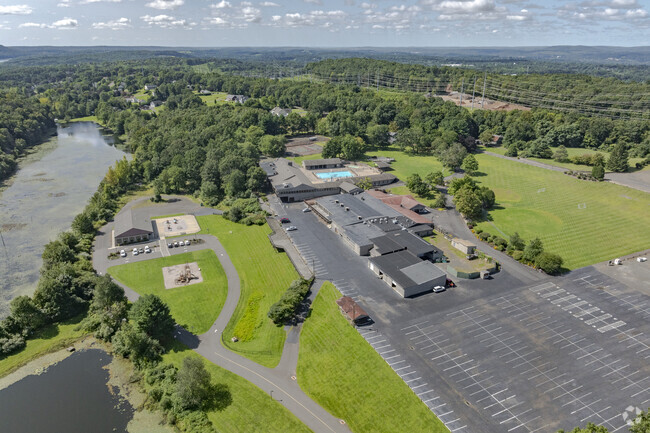 Carver Academy is located at 350 High Hill Road in Wallingford, CT.