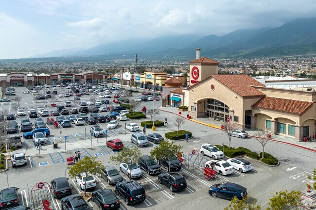 Targets in a big shopping center near Hunter's Ridge.