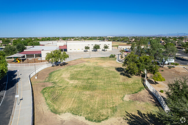 Open space for recreation at Ashton Ranch Middle School in Surprise.
