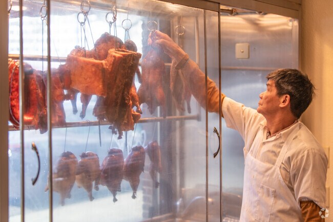 Indulge in the selection of barbecued meats at King's Barbecue House in Chinatown.