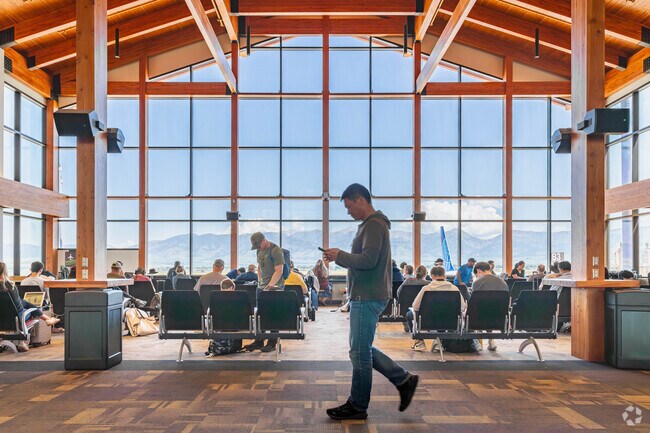 For international travel, Gallatin River Ranch residents can head to the Bozeman Airport.