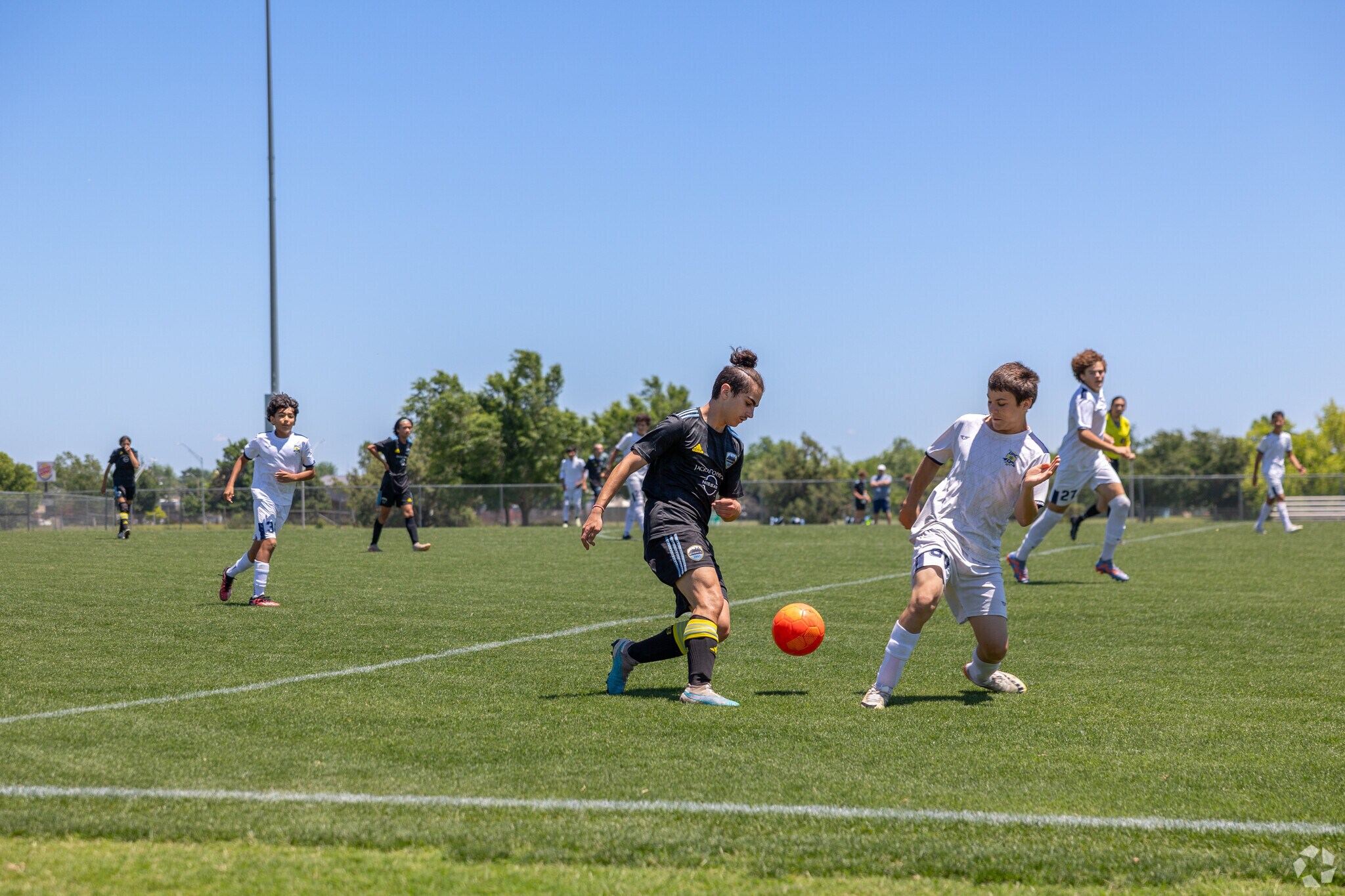 Mayridge residents can get their kids involved at the Woodson Park Sports Complex nearby.