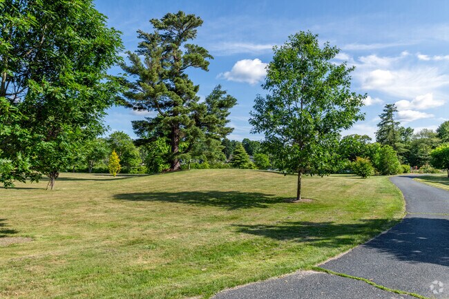 Governor Oliver Ames Estate Community Park is an arboretum in the North Easton area.