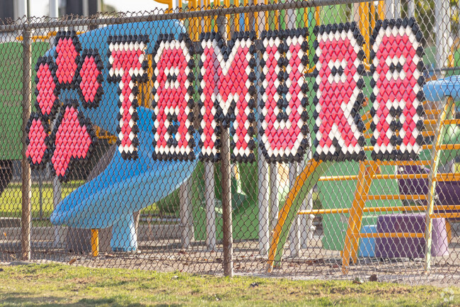 Tamura Elementary has a playground in Fountain Valley.