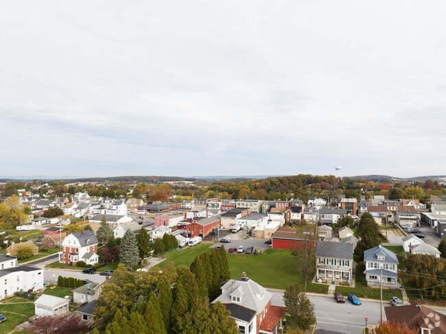 An overview of Dallstown, PA just outside York.