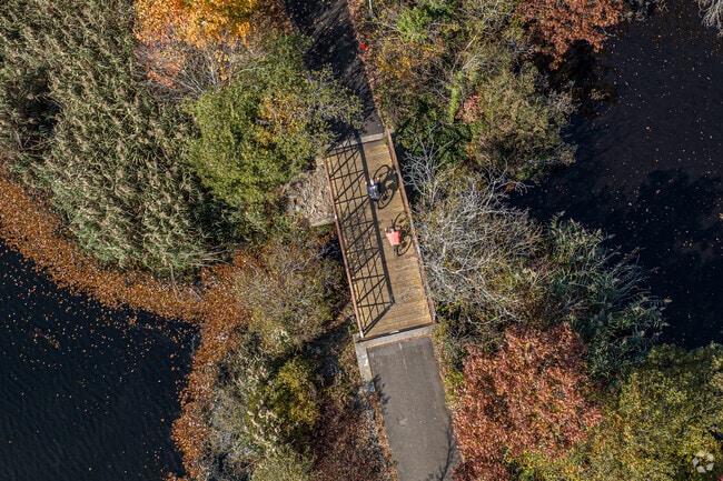 Massapequa Preserve has hiking and biking trails that take you to and from Bethpage State Park.