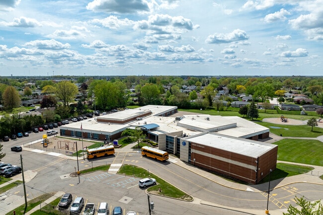 Kids can walk or bike from home to Angus Elementary School.