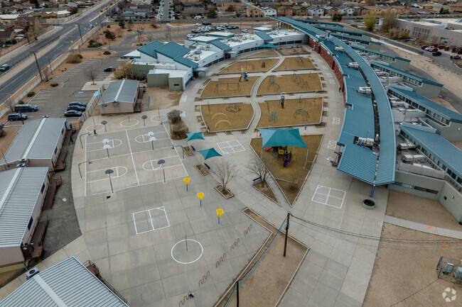 The playground at Edward Gonzales Elementary School.