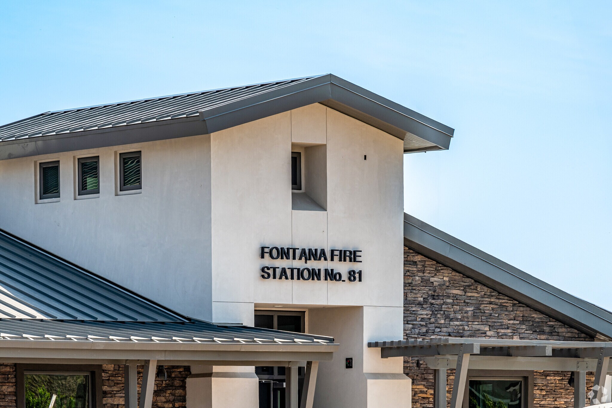 The brand new Fontana Fire Station No. 81 sits nestled in the Sierra Lakes neighborhood.