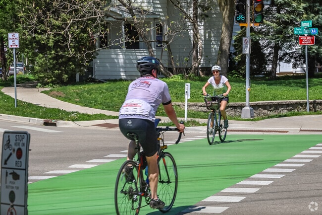 Hawthorne is a neighborhood full of active people.