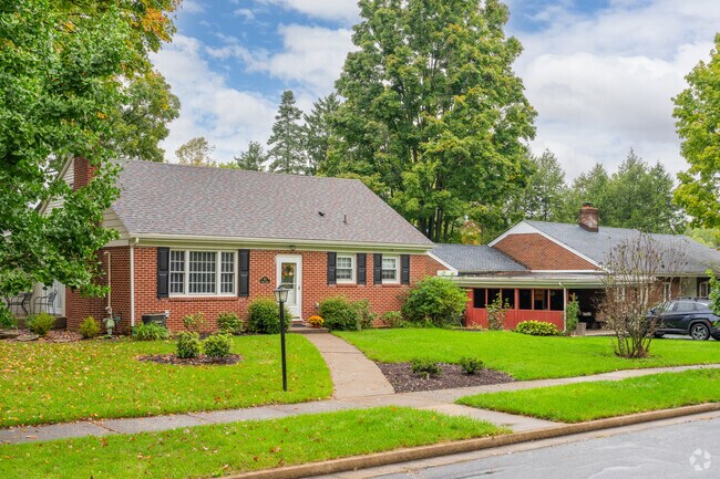 Cape cods and cottages are functional for smaller families or couples in State College South.