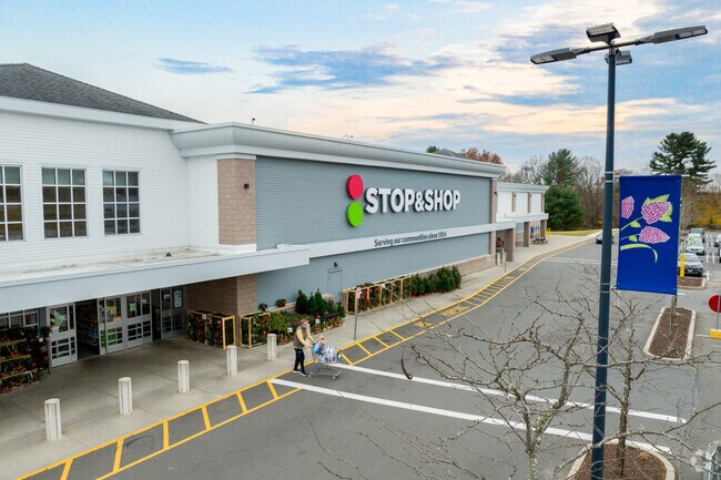 Stop and Shop is Daniel Farm District's grocery hub.