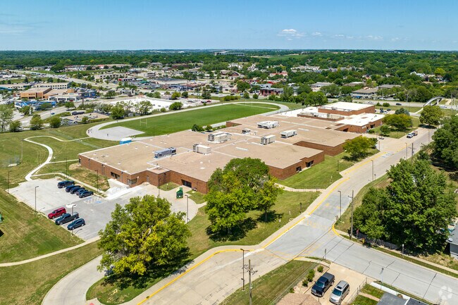 Millard North Middle School is conveniently centered between Oakview Southwest Park homes.