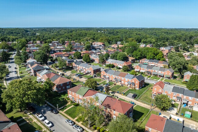 The homes in West Hills are primarily row homes.