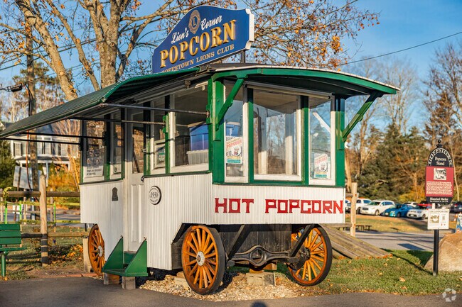 The Goffstown Lions Club Popcorn Stand has stood as a beacon and landmark since 1930.