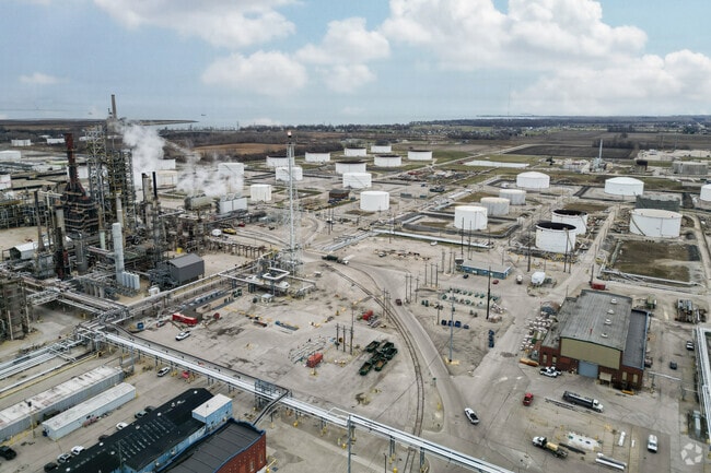 Cenovus Refinery in Oregon is a staple in the Toledo area.