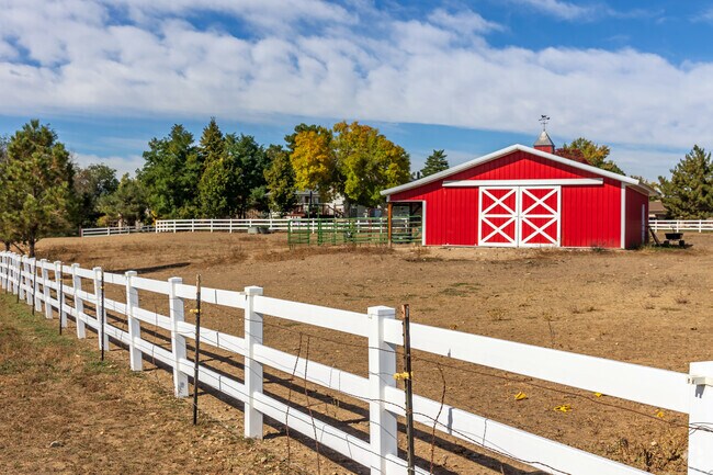 Small farms are common in the Church Ranch neighborhood.