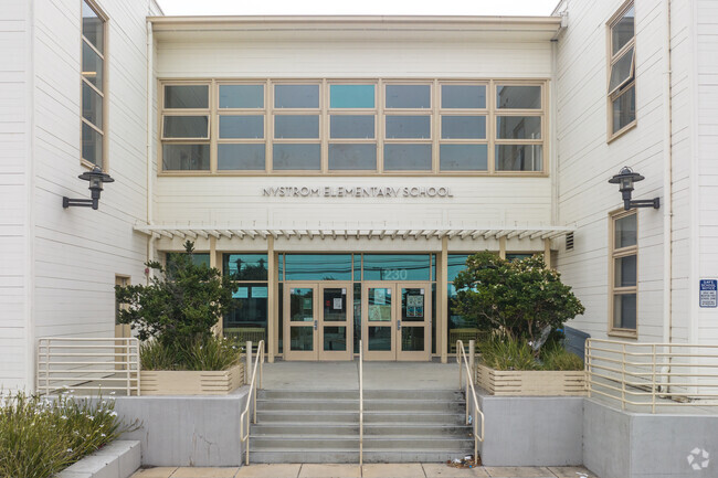 Nystrom Elementary School in Richmond has about 500 students.