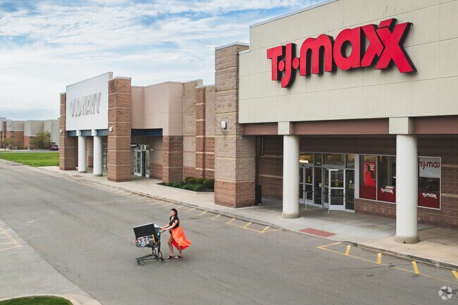 Northview shoppers can get their fix at Muncie Plaza, which sits next to Muncie Mall.