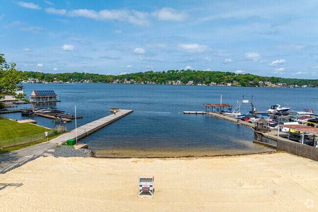 Mt. Arlington has its own beach on Lake Hopatcong.