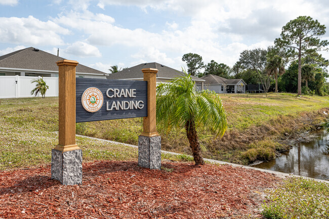 Crane Landing is a delightful and serene neighborhood, perfect for peaceful living.