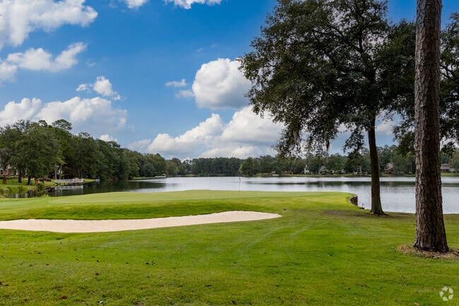 The beautiful, serene golf courses are perfect for some much needed downtime.