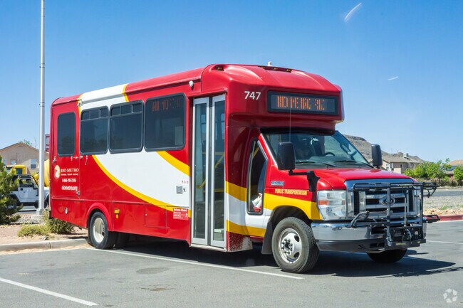 you can find the Rio Metro Regional Transit Buses all around Los Lunas to get you around town.