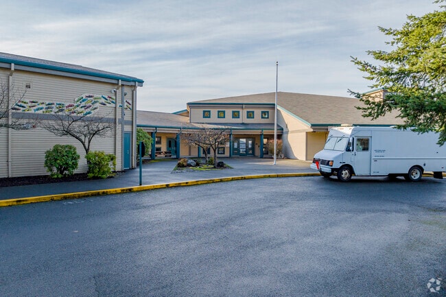 Mountain Meadow Elementary School entrance.