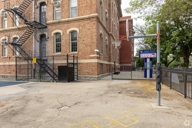 Ward J Elementary School Public Pre-K, Elementary & Middle School, basketball court, Chicago.