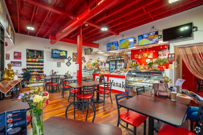 Cafe Vanak has the best Persian food in Waverley Square.