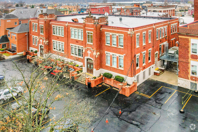 Holy Cross District High School is in Covington.