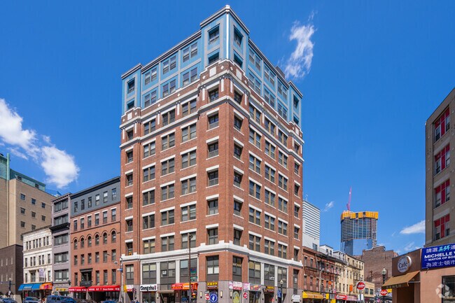 Many homes in Chinatown sit above local businesses alike.
