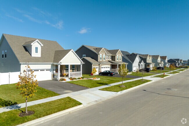 In Elgin, freshly built homes reside where fields turn into neighborhoods.