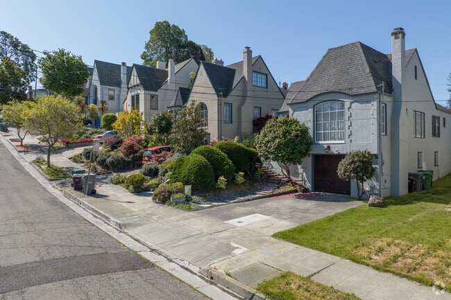 Hills full of charming houses make Maxwell Park worth a look.