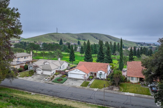 Along Fairfield’s northern edge, Rancho Solano has Mission Revival homes with amazing views.
