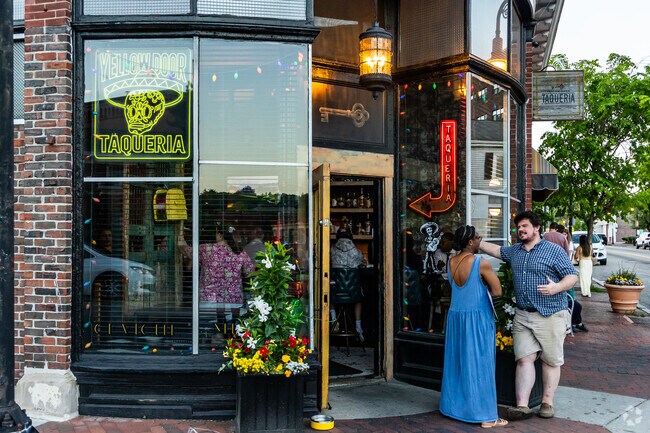 Stop by Yellowdoor Taqueria in West Codman Hill-West Lowe for tacos and tequila.