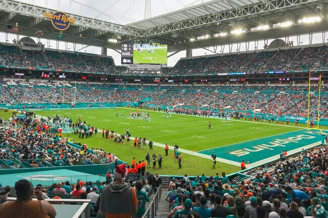Catching a Dolphins game is easy when you live in Sierra Mirada, Miami.