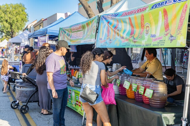 Sample a juice or grab a large cup at El Monte Farmers Market.